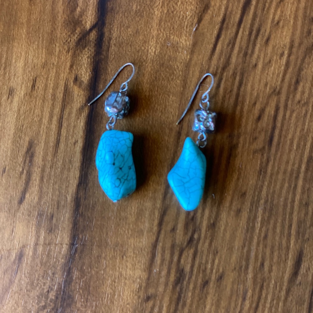 TEAL EARRINGS